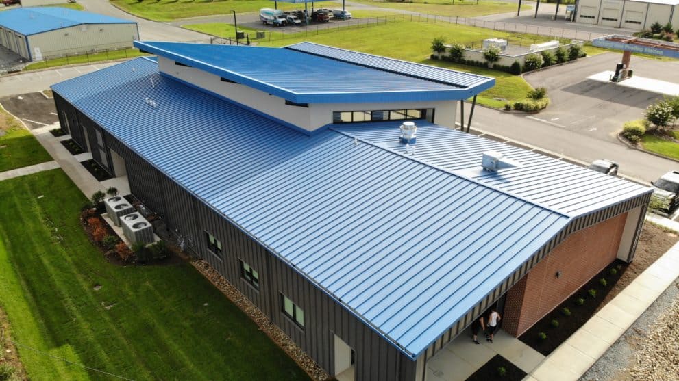 commercials metal roofing products